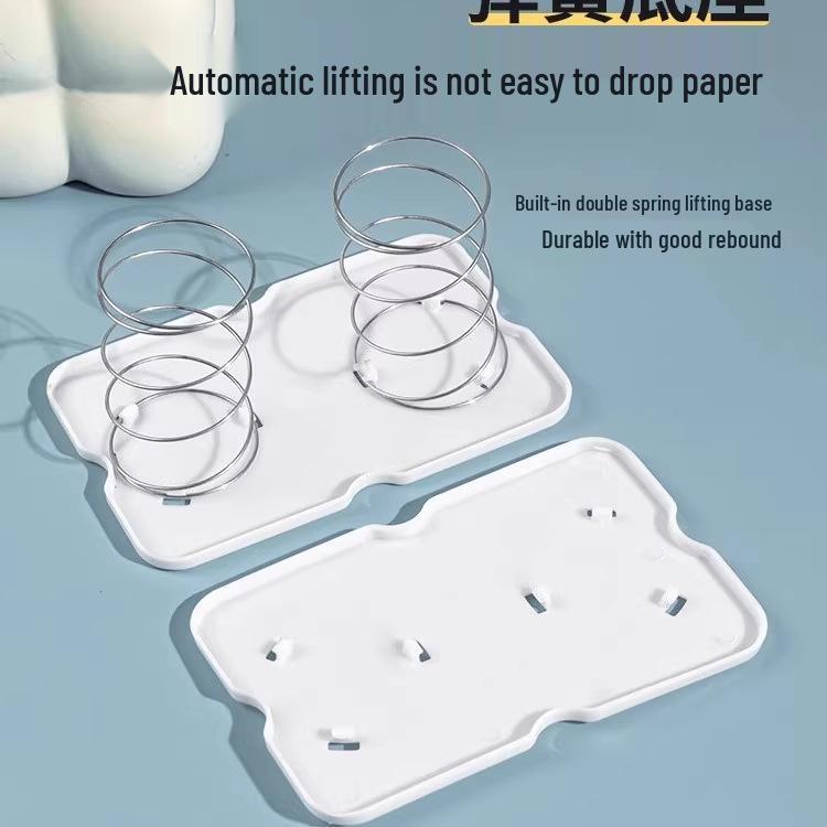 Automatic Spring-Loaded Tissue Box Tray