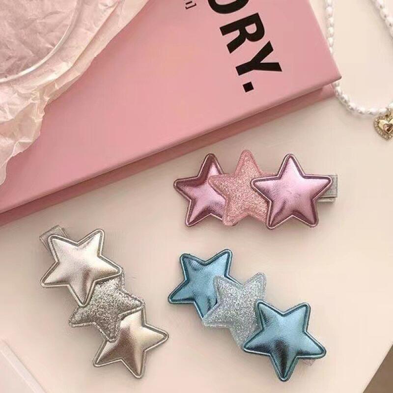 Star Star Hairpin Color Vivid Cute Hairpin Silver