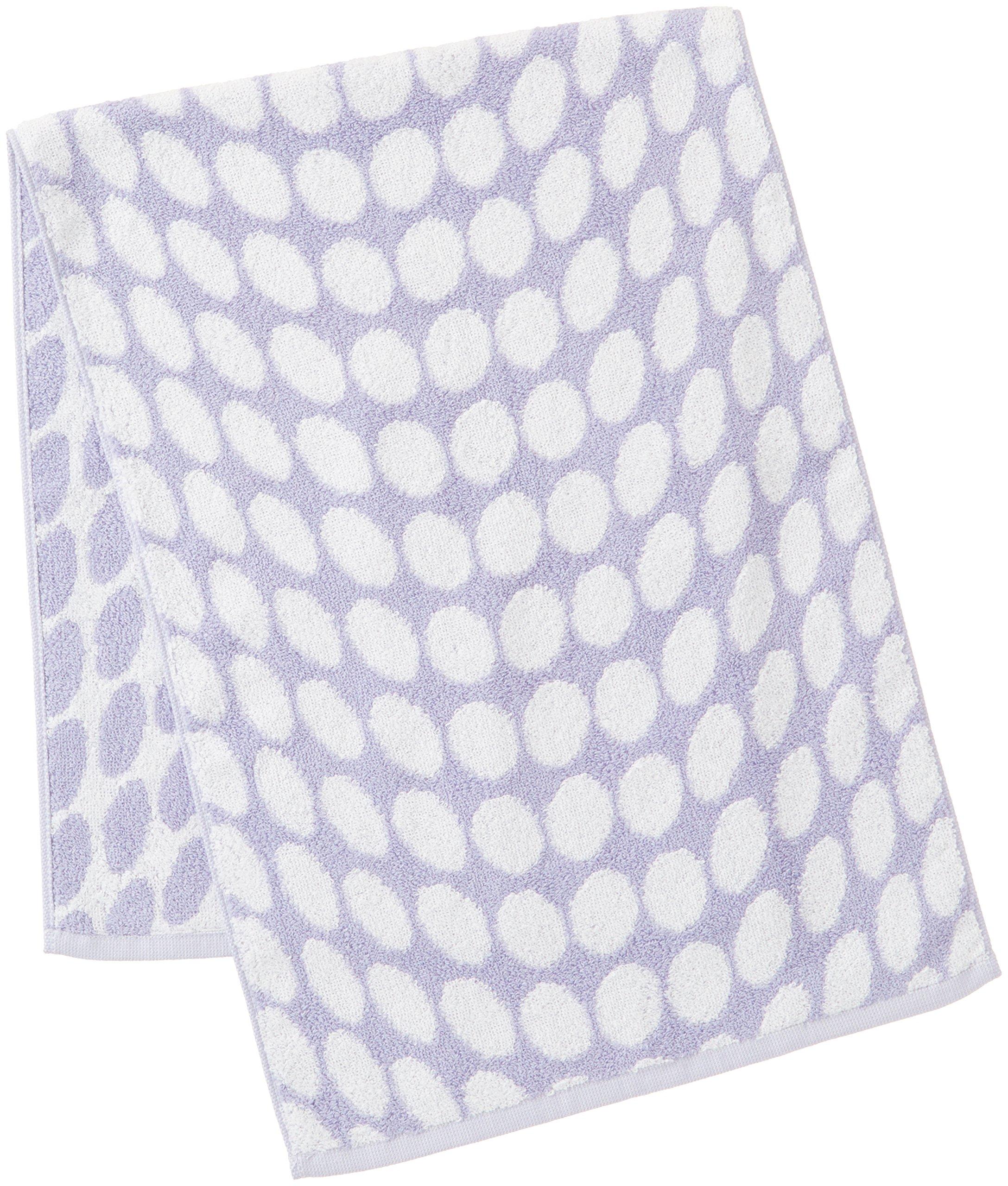 

Imabari Face Made in Polka Purple Towel, Japan, Bubble, Pop, Dot,