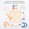 Owl Tangram Montessori Puzzles Toys Face Change Expression Shape Matching Games Intelligence Educational Wooden Toys for Kids