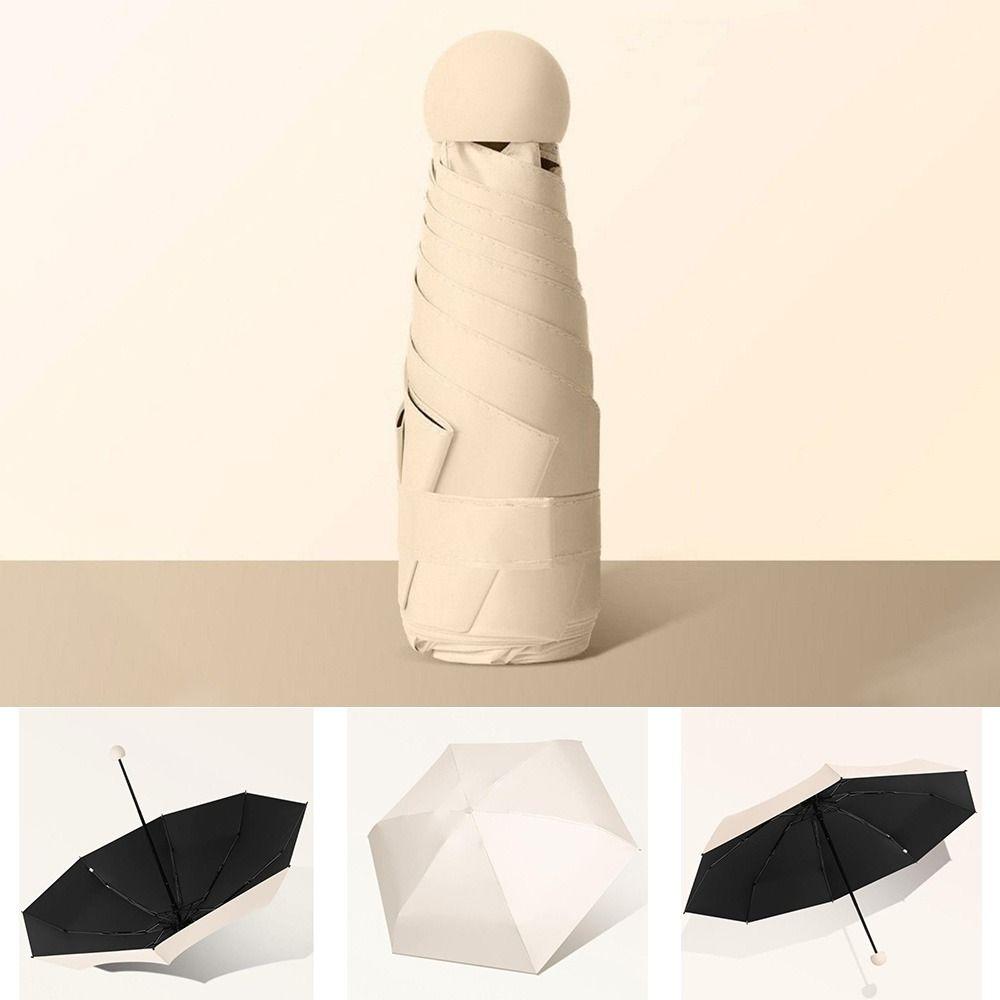Ultra Lightweight Mini Sun Umbrella Manual Open Sunshade Umbrella Sunny Days
