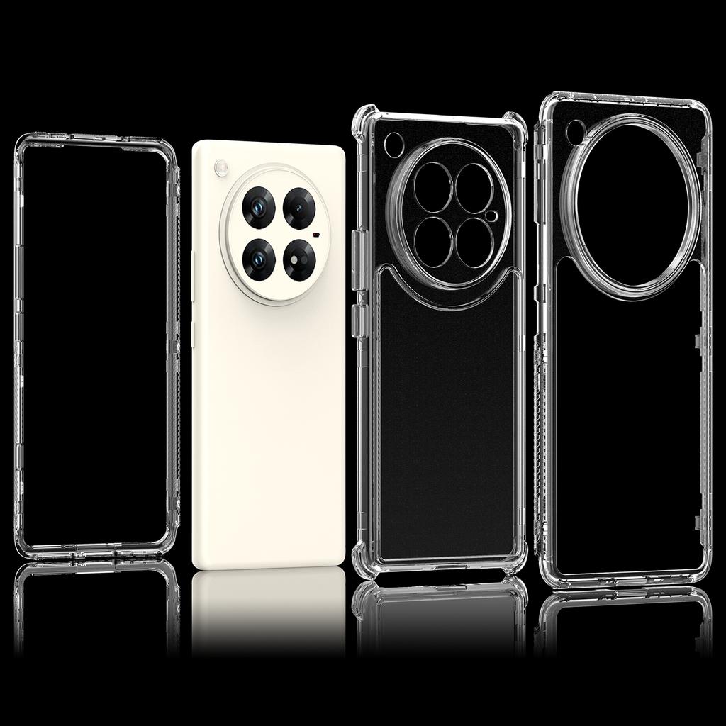 For Infinix Zero 40 4G/5G Case Anti-Scratch Acrylic+TPU Clear Phone Cover