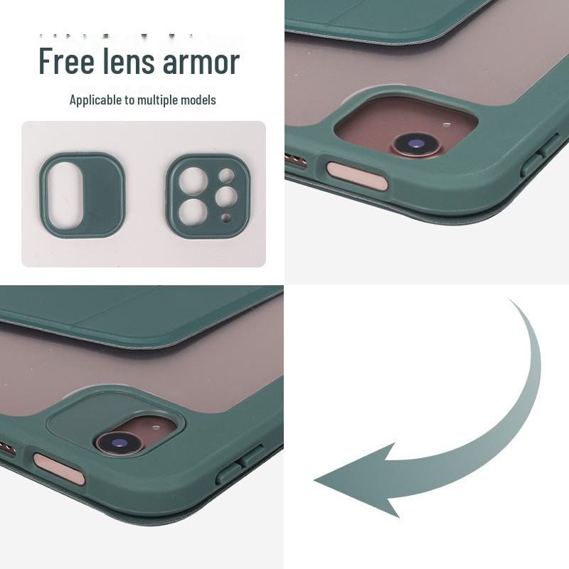 Rotate360 Protective Cover for Pro 11-inch, Air 10.9, 9.7 Tablet, 10.2 Shell with Pen Slot.