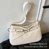 Korean Version Niche Design Simple Casual Shoulder Bag Women's 2025 Summer New High-end Textured Messenger Bucket Bag