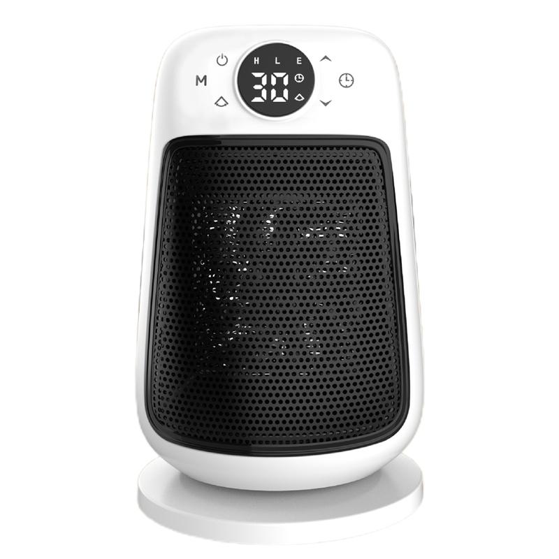 

Электрический вентилятор с дистанционным управлением, керамический нагреватель 1500 Вт с таймером, 90°, колебательный нагреватель, вентилятор, 3 уровня, регулируемый ветер