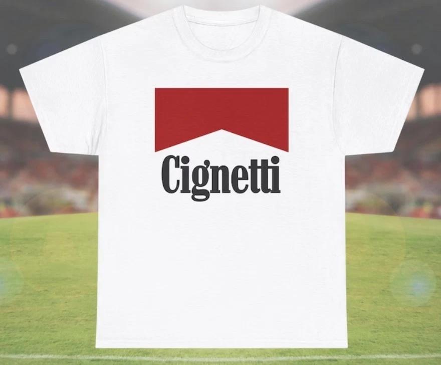 Football Coach Curt Cignetti Retro Red Box T-Shirt L