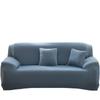 Spandex Sofa Cover Silky Soft 1-Piece Black Slipcover for Sofas Super Stretch Universal Couch Cover for Living Room