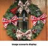 1Pc  Christmas Imitation Linen Ribbon Decorations Christmas Tree Diy Bow Ribbon Birthday Party Gift Box Strap