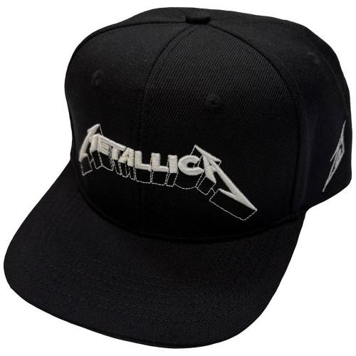 Metallica Unisex Adult 3D Logo Snapback Cap
