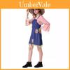 Halloween Scarecrow Witch Dress For Adults Kids With Polyester Fabric For Stage Performance