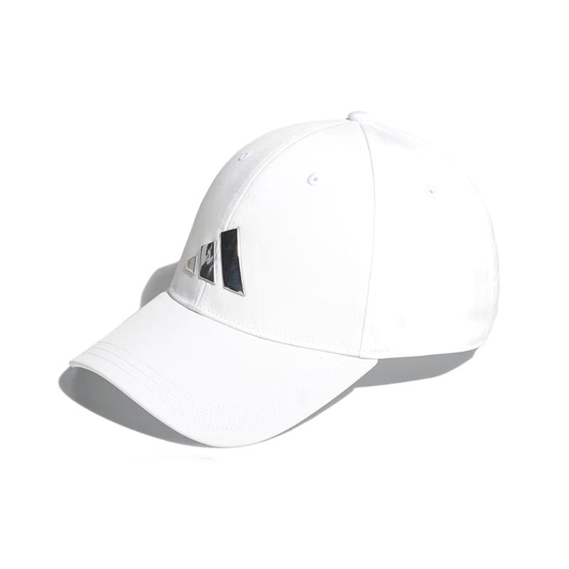 

Adidas Яркая бейсболка из хлопка и полиэстера с логотипом Белая Adidas HT5780 OSFM белый