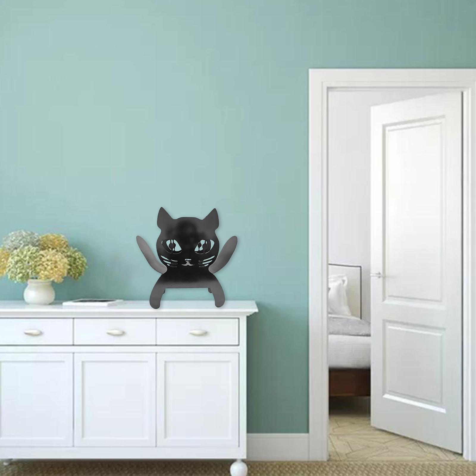 

Freestanding Toilet Roll Paper Holder Stand Rack Iron Bathroom Tissue Storage Shelf Black