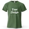 Custom T shirt Customized tshirt Personalized Tee Shirt Diy Print Your Photo Brand Logo Text Men Women 100 Cotton Premium Gift
