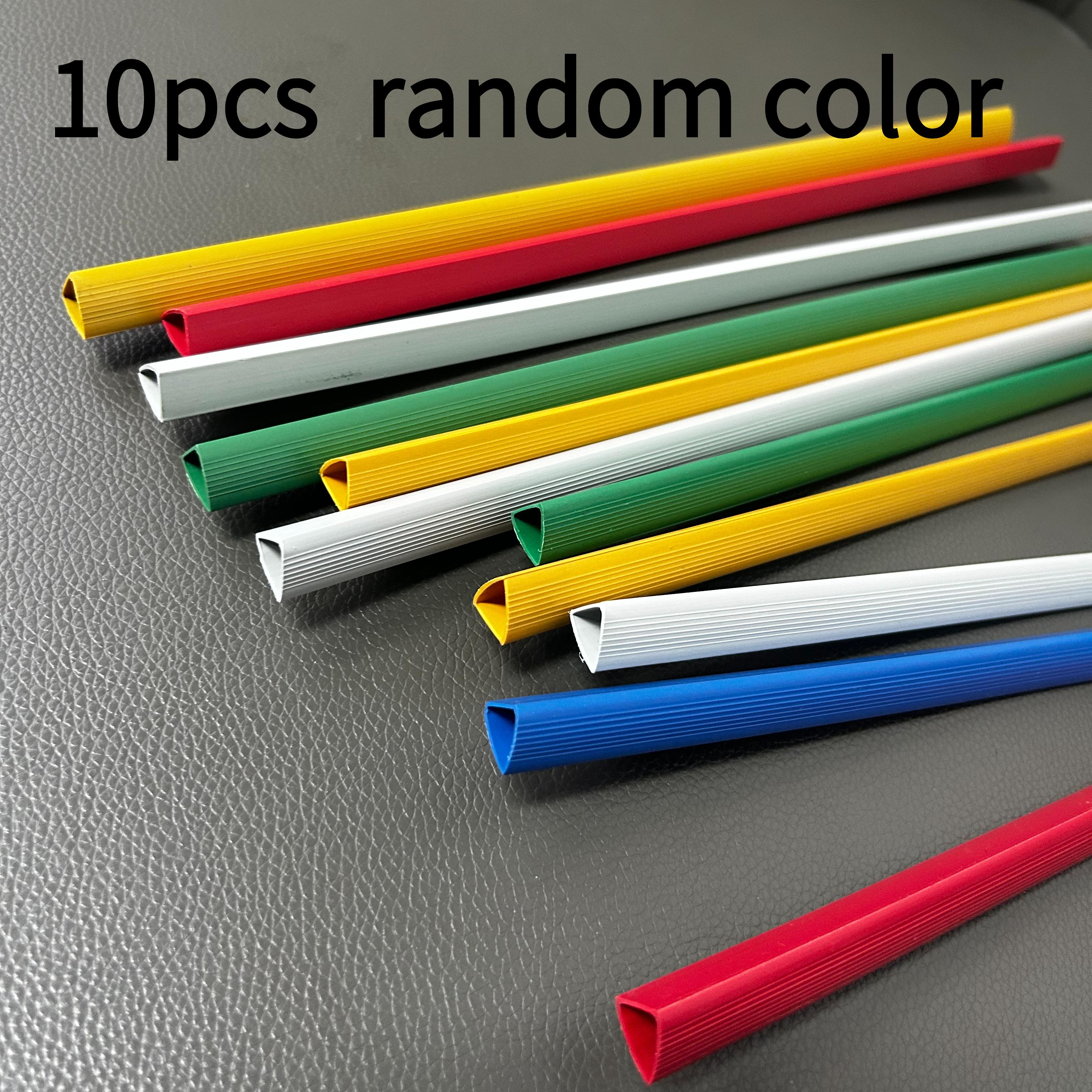 10-Pack A4 Lever Binders Colorful Portable File Folders for Reports Resumes and Office Organization - PVC Material 1240₽