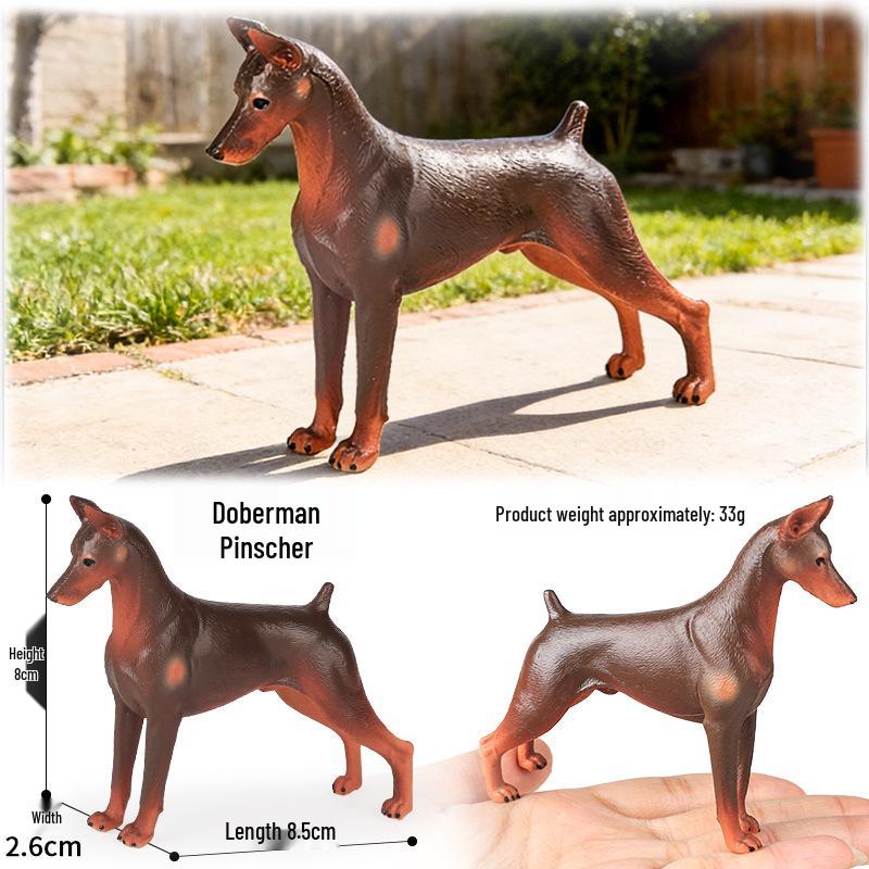 Large Shiba Inu Akita Inu Dog Figurine Model Toy Ornament