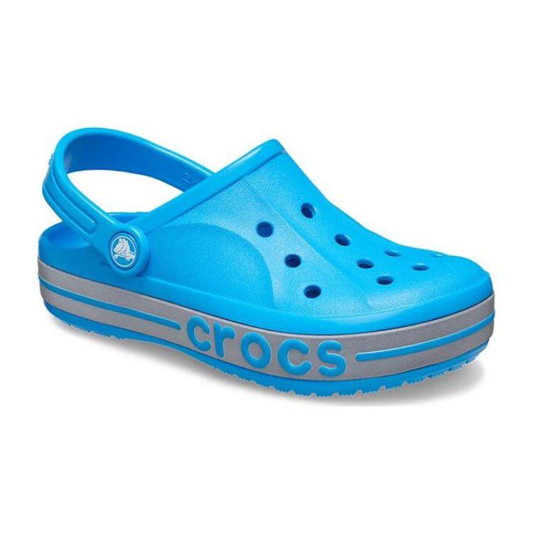 Crocs Comfortable Non-Slip Kick-Resistant Childrens Sandals Kids Sandals Sky-Blue 209213-456