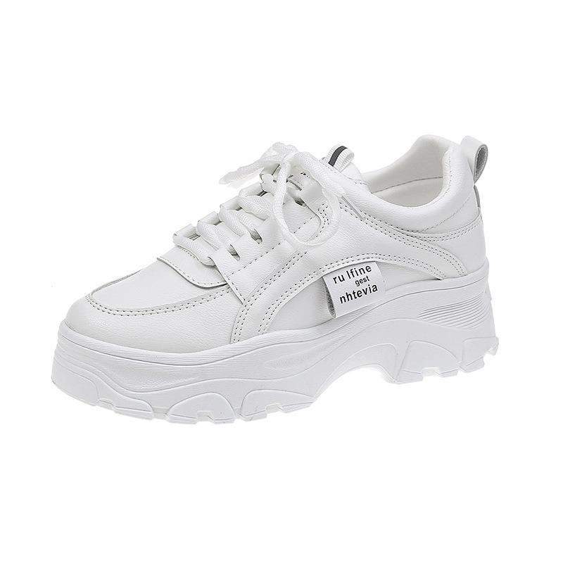 Fashion Casual Shoes Women's Chunky Sneakers White Shoes Autumn New Breathable All-match Vulcanize Shoe Zapatos De Mujer Female Footwear