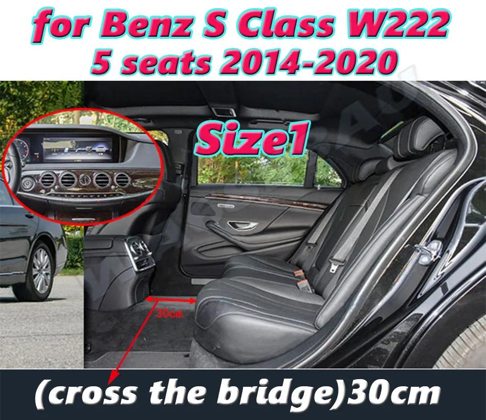 Custom High Quality Car Floor Mats for Mercedes Benz S Class W222 W223 Auto Anti Dirty Durable Carpet Protective pad