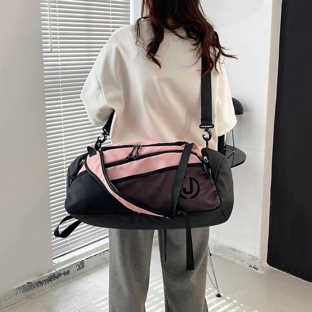 Bolsa Fitness Oxford Separação Seco Molhado Bolsas de Ginástica Grande Capacidade Impermeável Mochila Esportiva Multifuncional para Viagem Natação