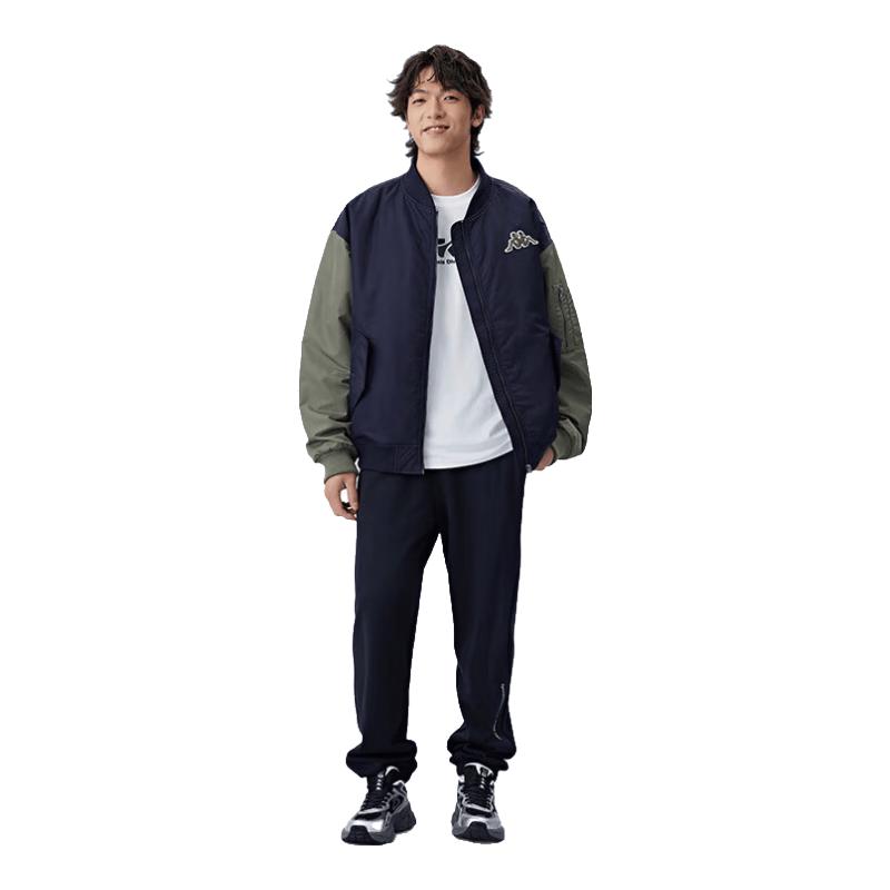 Kappa Men's Retro Baseball Cotton Padded Jacket