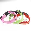 Solid Nylon LED Light Dog Collar 3 Models Shining for Night Walking  Anti-lost Safety Glow Luminous Collars Pet Cat Supplies