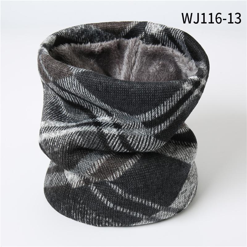 New Women Neck Cover Children Autumn Winter Cold Warm Men Fashion Neckerchief Solid Knitted Scarf Decoration Thickening Fleecing