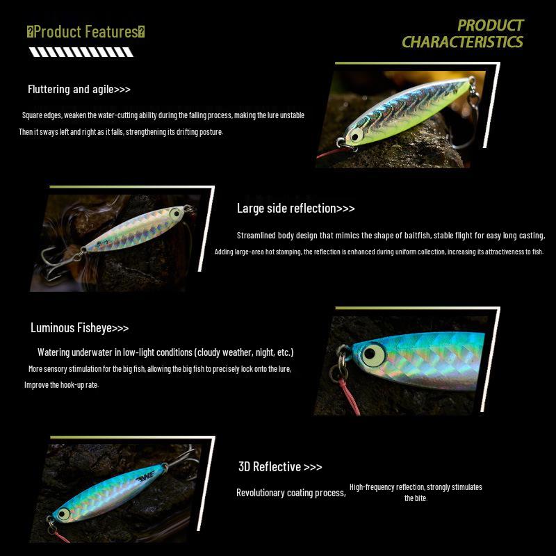 EWE Summer Exquisite 5-Piece Long-Cast Shore Lure Set