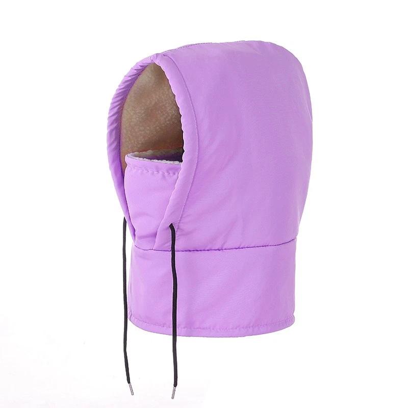 Agriculturi Waterproof Fleece-Lined Hood W/Drawstr,Keep Head,Neck Warm