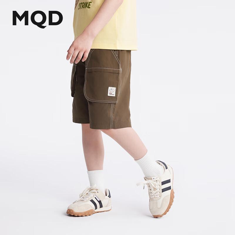 MQD Boys  Summer Outdoor Cargo Knee-Length Pants 110cm