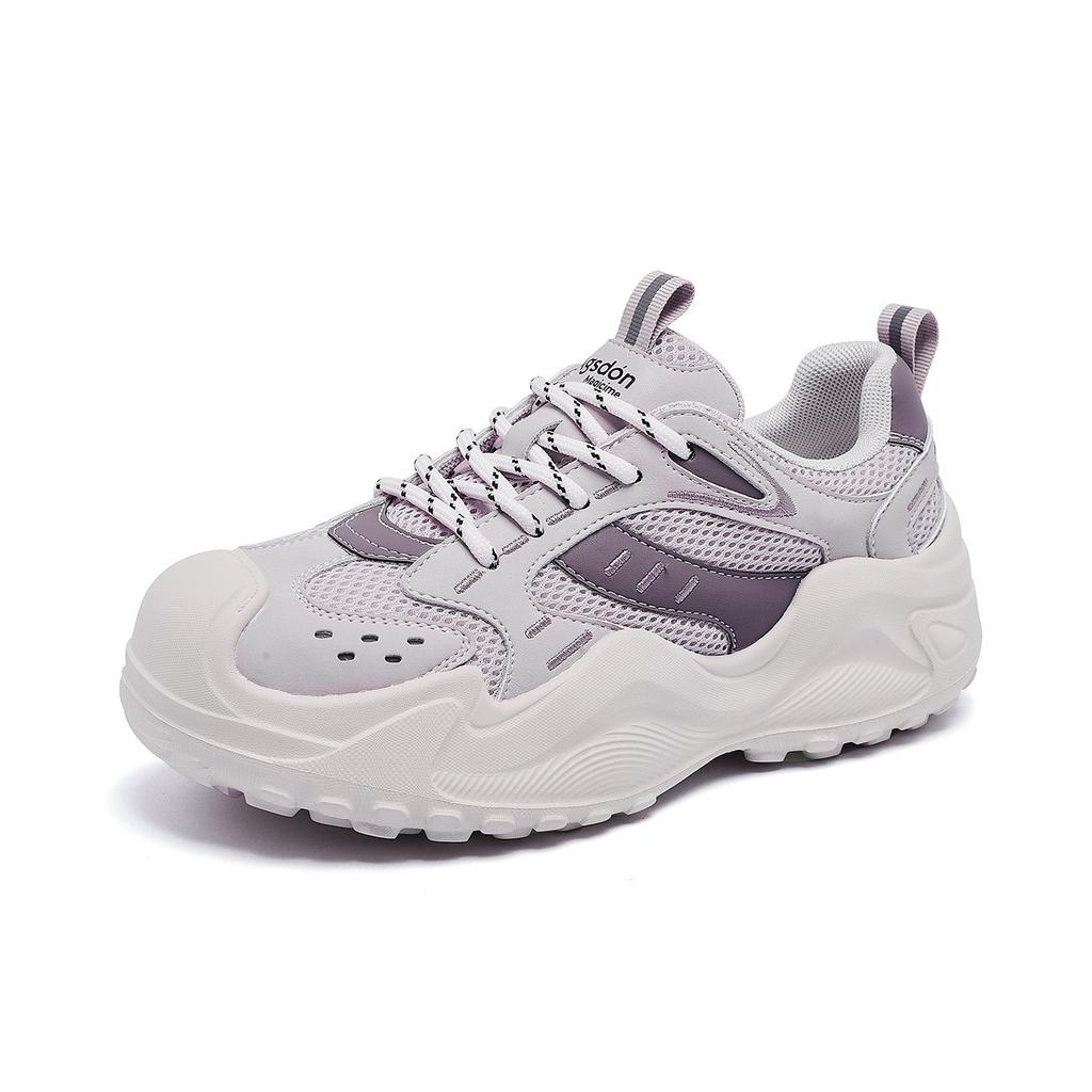 Augustine dad shoes new winter light platform small sports shoes purple casual shoes