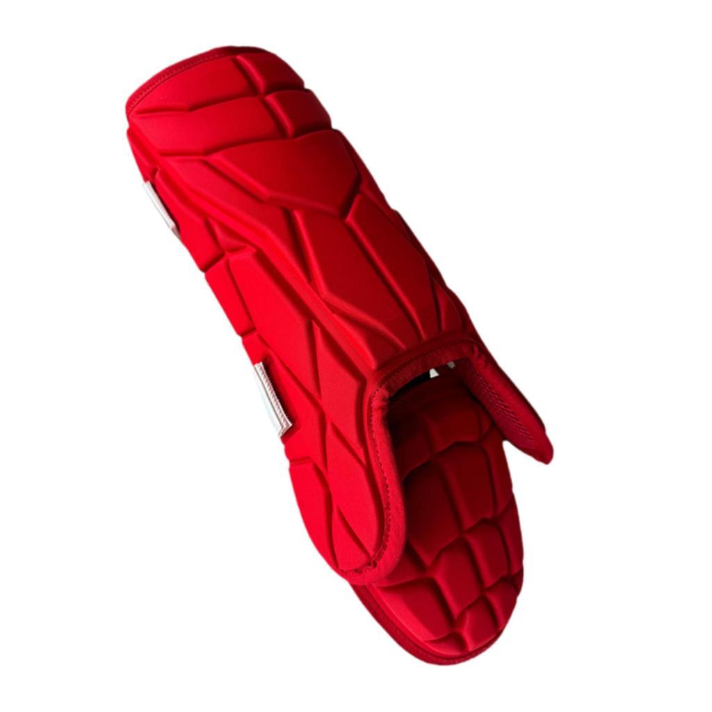 

Baseball Batter Leg Guards Adults Ergonomic Adjustable Training Comfortable Versatile Protector Foot Guards Softball Leg Guards червоний