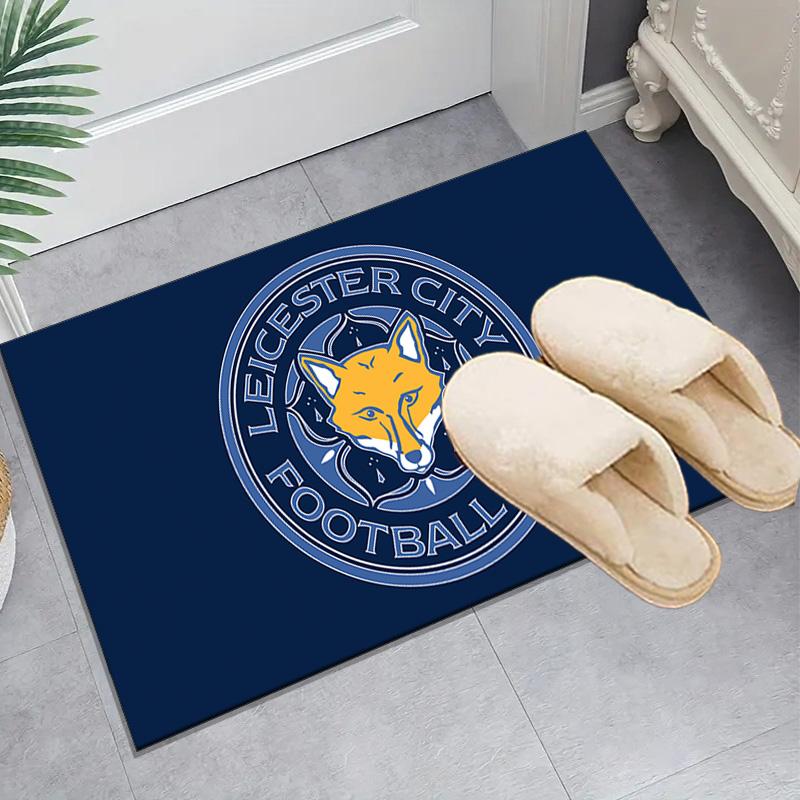 1PC Leicester City Football Club Floor Mat for Living Room, Game Rooms, Office, Bedroom, Office Floor Mat Playful Design, Christmas fan gifts