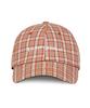 Eondeokeonteulol Check Pattern Logo Ball Cap Didone / Authentic B B / Pink Check