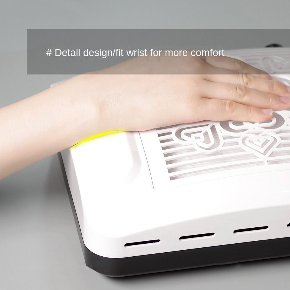 100W Nail Dust Collector 4500RPM Manicure Machine Tools Durable Nails Dust Extractor Fan DIY