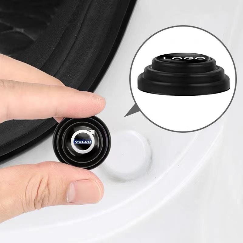 Car Door Anti-shock Silicone Pad Anti-collision Soundproof Shock For Volvo XC60 S60 V40 V50 V60 S80 S40 C30 AWD C70 S40 S60 S80