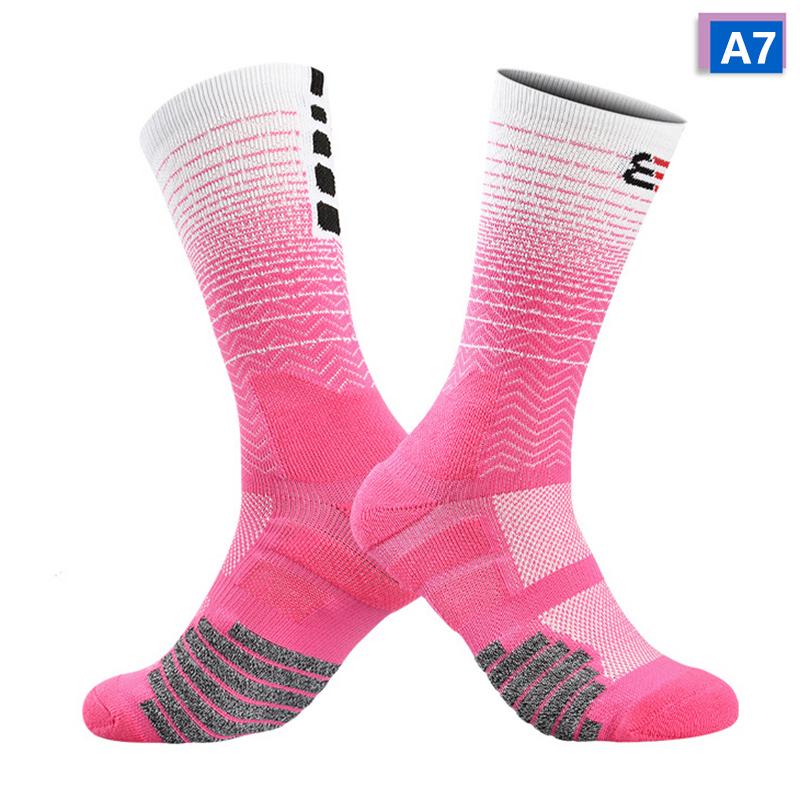 Anti-Slip Football Socks Men Women Non-Slip Soccer Basketball Tennis Sport Socks Grip Cycling Riding Socks 39-45