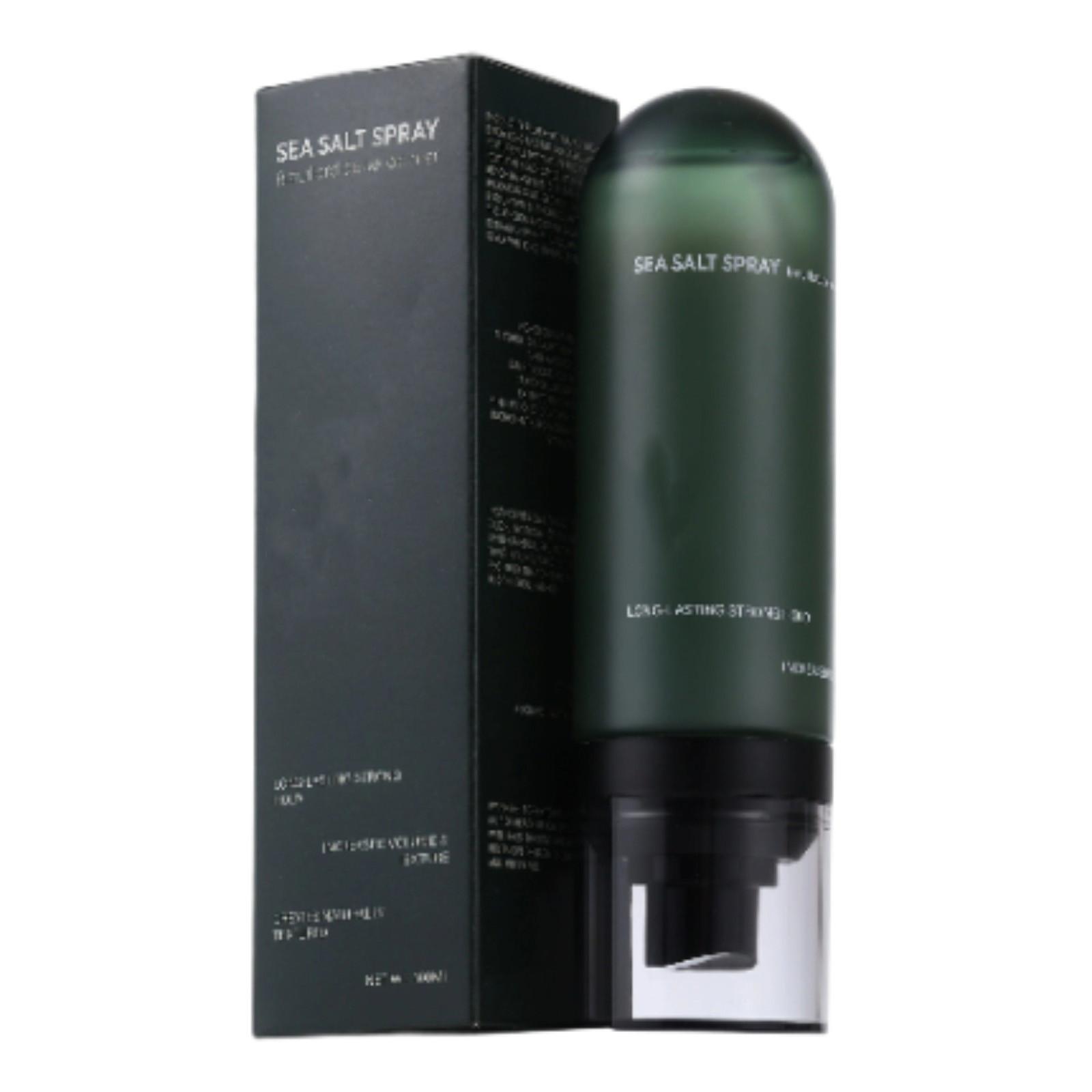 

Спрей для волос Морская соль - 100 мл, Текстурирующий и придающий объем спрей из 5 ингредиентов - Ароматизированный - Спрей для создания пляжного образа для придания объема и текстуры One Size