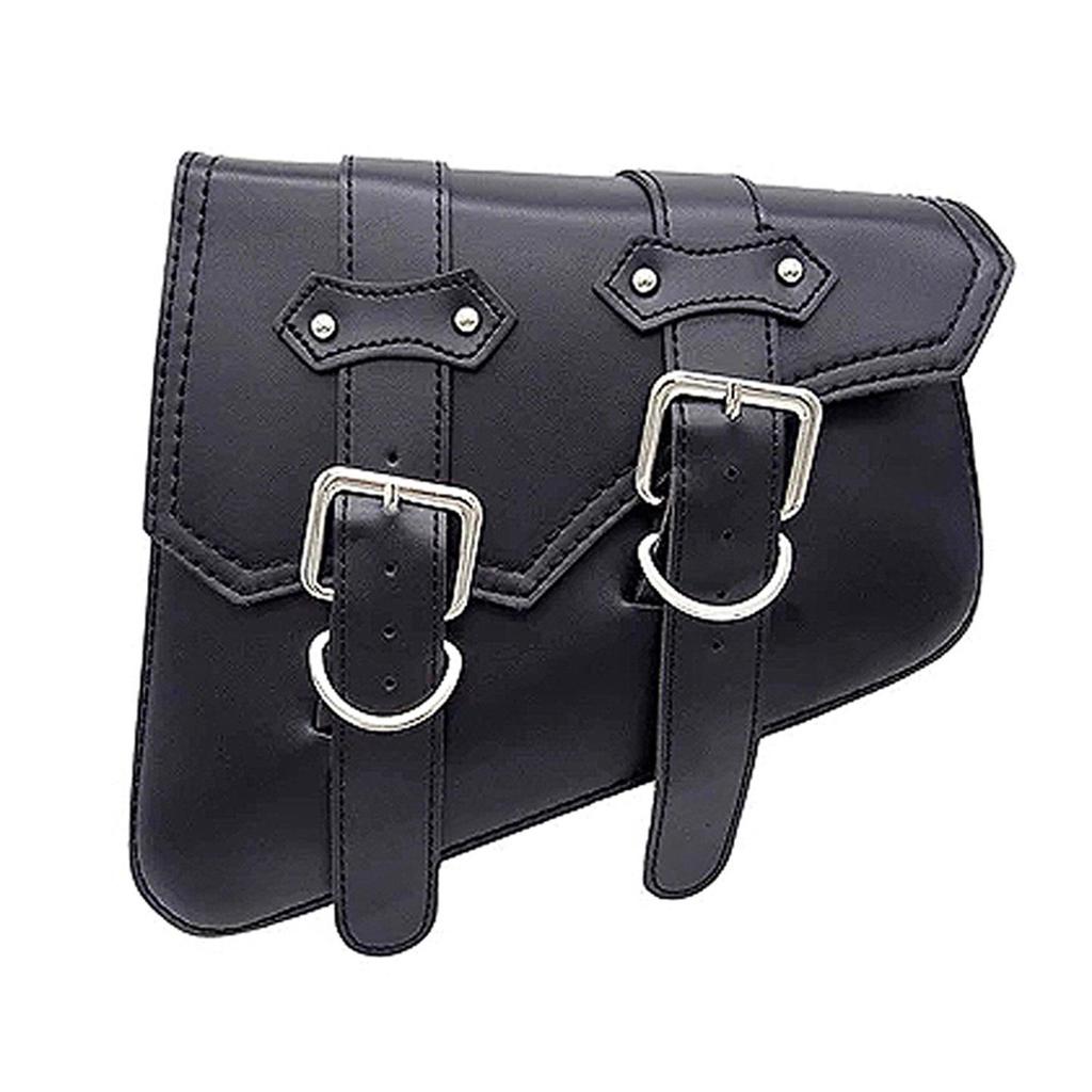 Waterproof Anti-Theft Retro Leather Saddlebags for Chunfeng & Hishih Motorcycles
