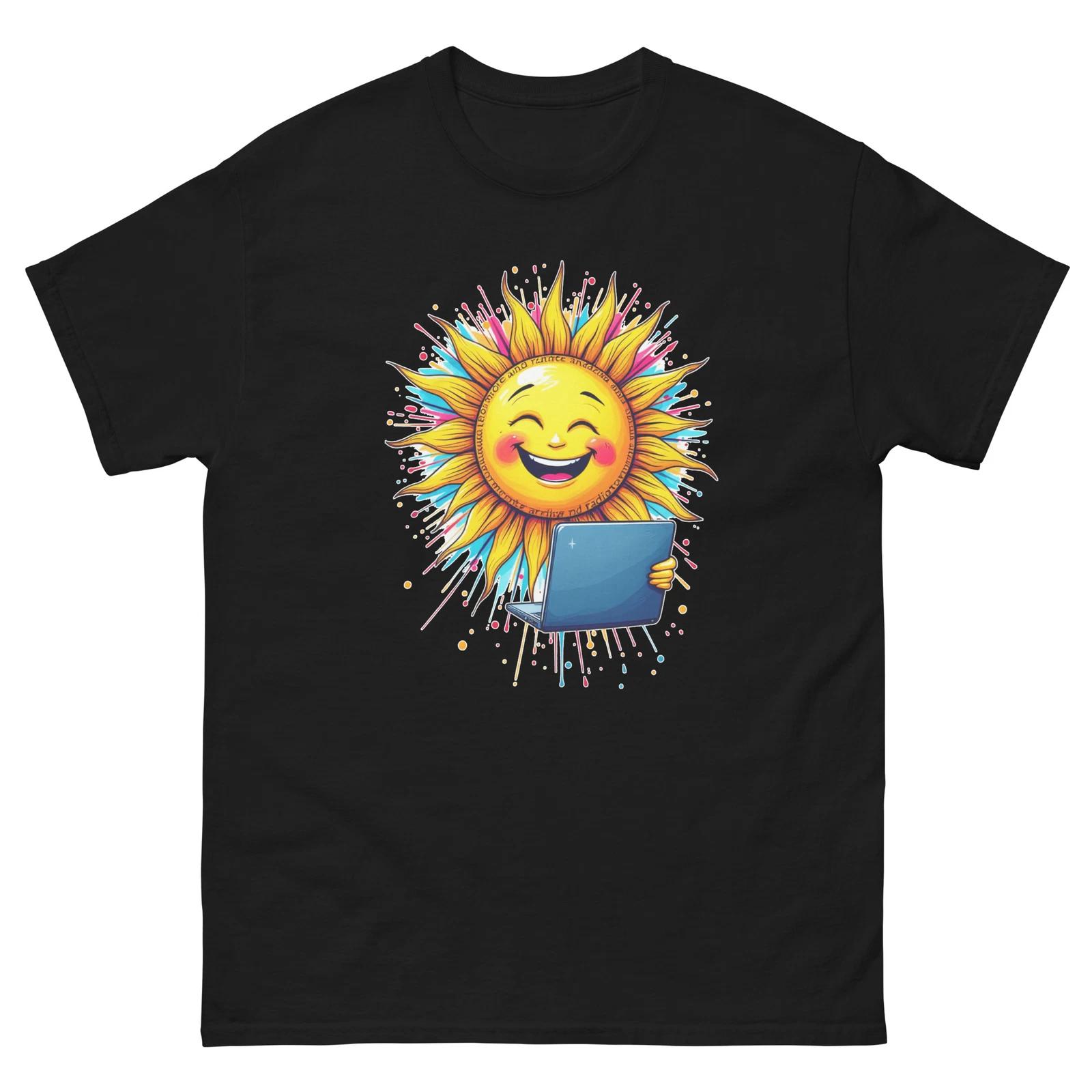 Sunshine Working From Home Funny Work From Home T-Shirt L