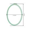 Oval Plastic Embroidery Hoops Frame Wooden Color Embroidery Hoop Rings For Household DIY Cross Stitch Sewing Needlecraft Tools