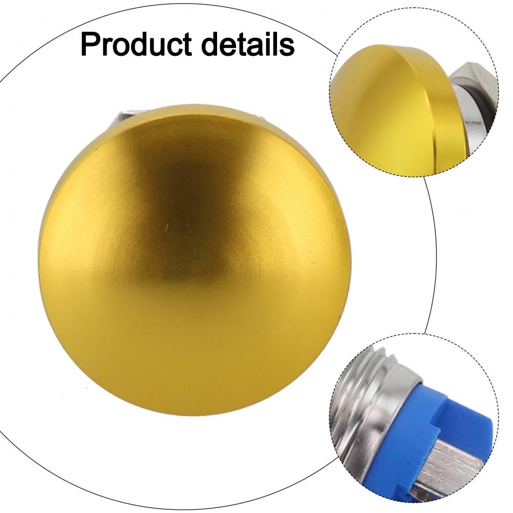 Normally Open ON/OFF Button Switch Stainless Steel