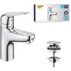 Single-lever Mixer - GROHE - 24319001 - Swift Basin Mixer - With Child Safety - Size S
