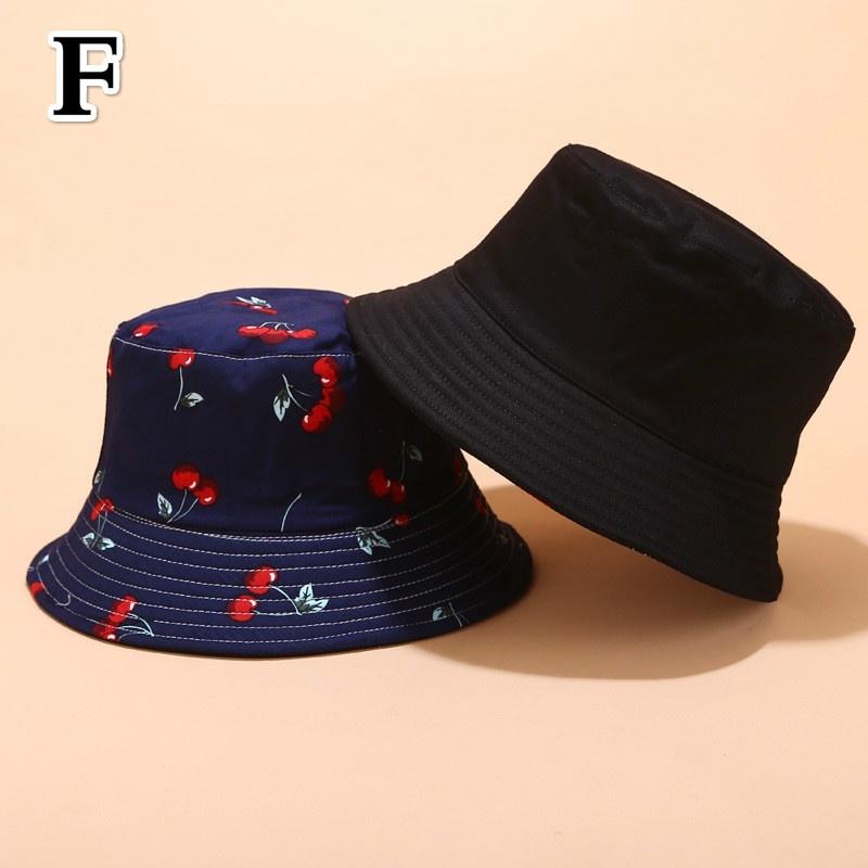 

Мужчины Женщины Свежие Фрукты Панама Вишня Лимон Ананас Банан Тропические Фрукты Хлопок Ведро Боб Шапки Пляжные Дорожные Кепки F