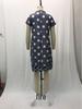 2025 Spring/Summer Polka Dot V-Neck Midi Dress - European & American Women's Fashion