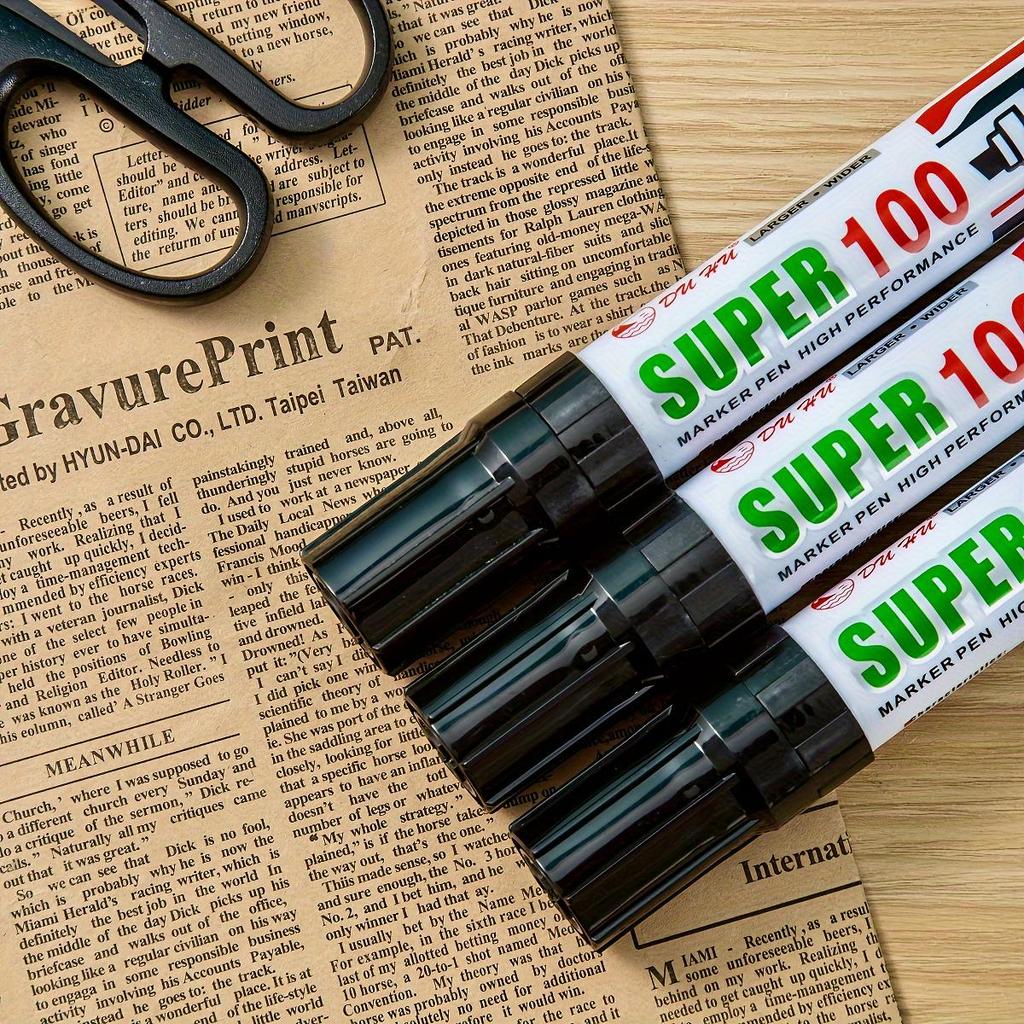 1pc Jumbo Marker, For Identity Theft Identification Protection, Privacy Secret And Address Protector, Extra Wide Chisel Point Pe