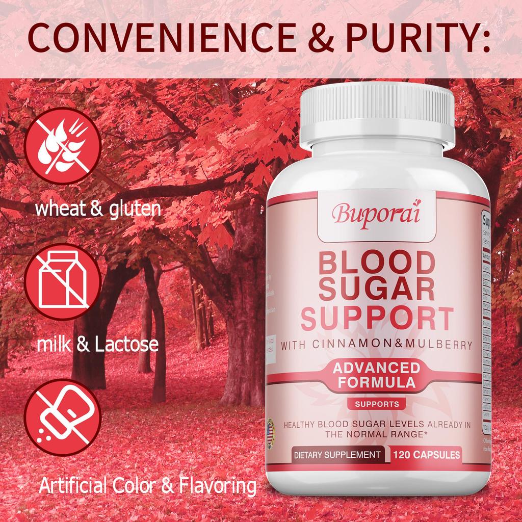 Buporai Berberine & Cinnamon Capsules