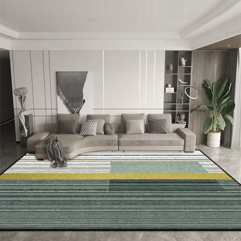 Nordic Green Carpet Living Room Decoration Bedroom Large Area Lounge Rug Home Coffee Tables Floor Mats 200x300 Room Decor Modern