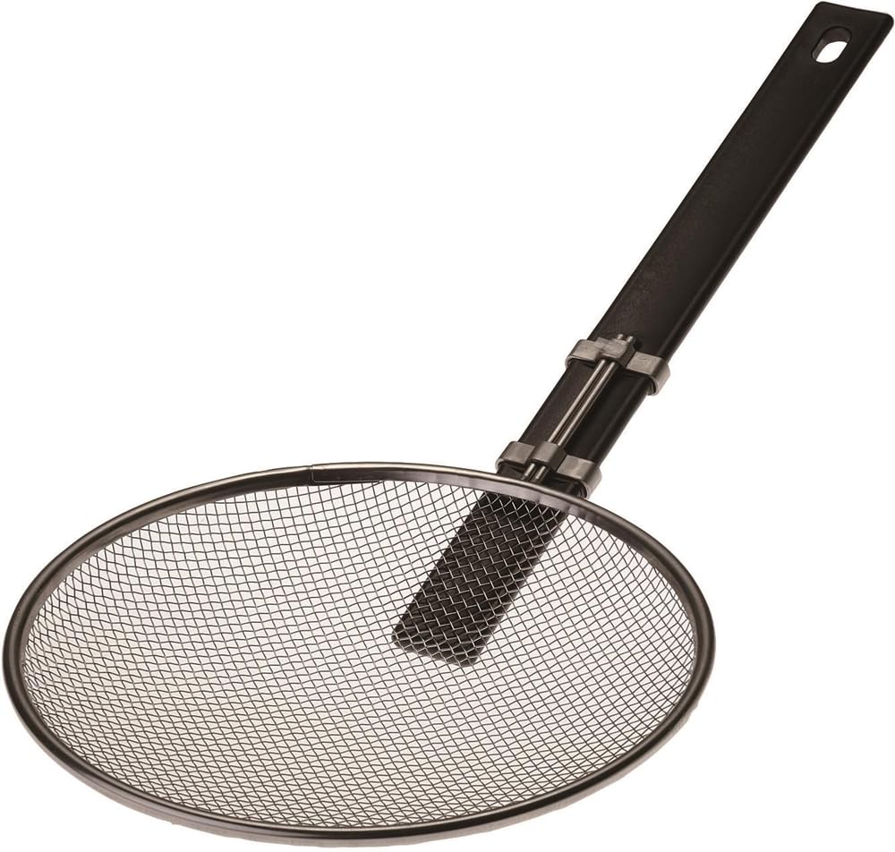 Three Snow Fried Soba Noodles Horizontal Type 27cm Stainless Steel Commercial Use Ramen Draining Basket Tsubame Sanjo Made in Japan Three Snow