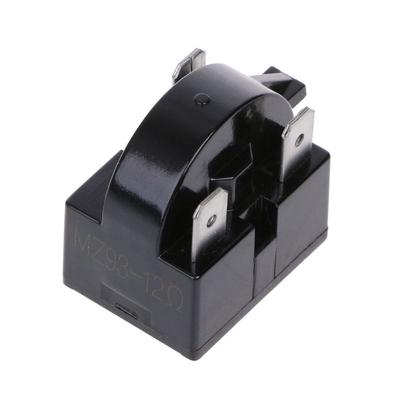 Universal Durable Refrigerator Spare Parts Starter Parts 2 3 Pin 12 22Ohm PTC Starter Relay Accessories Black