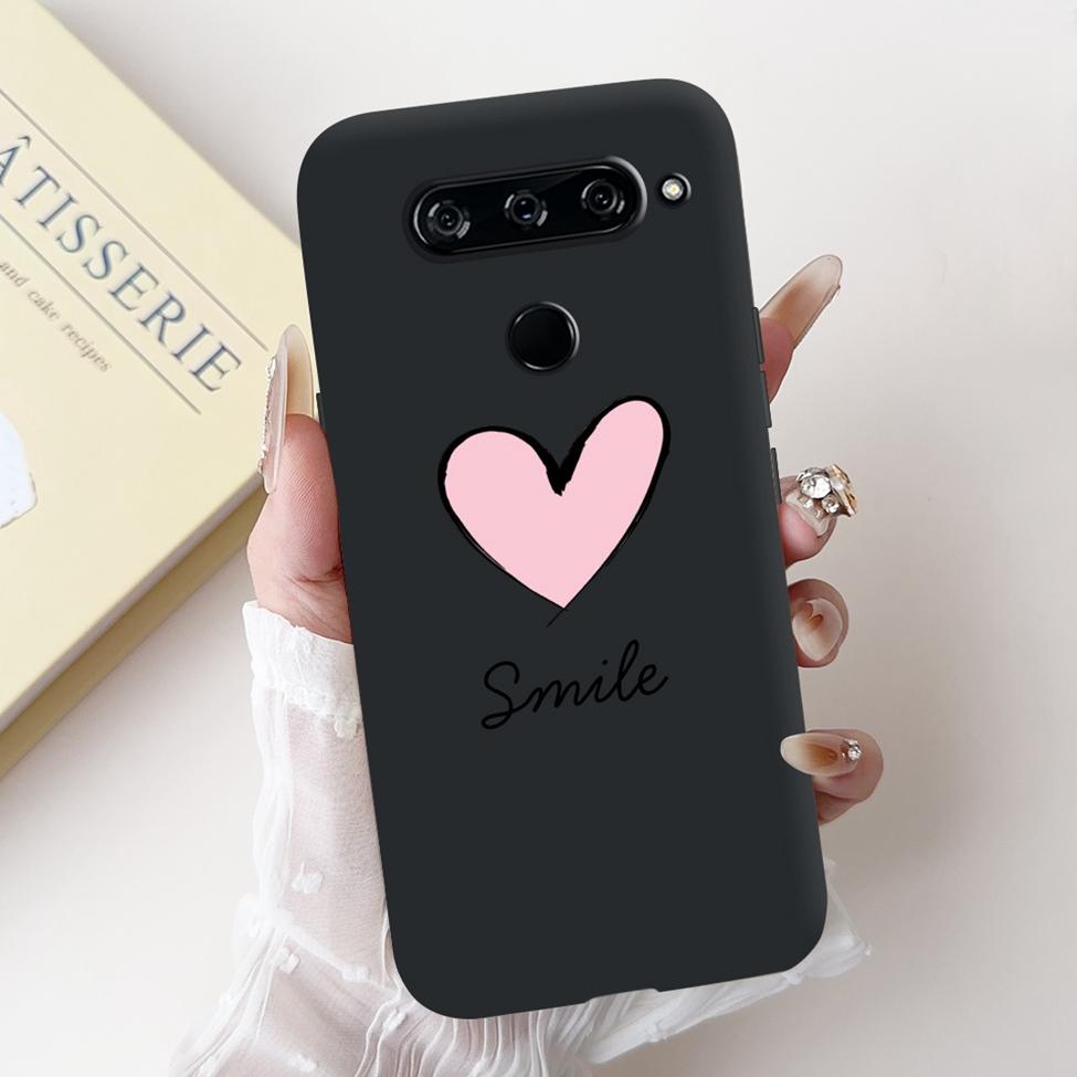 For LG V40 V50 ThinQ Case V50S ThinQ Cute Cartoon Cat Luxury Cool Shockproof Silicone Back Cover For LG V50S ThinQ 5G Phone Case
